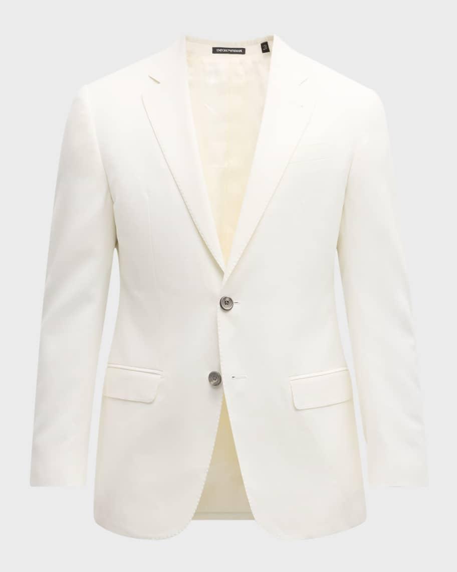 Mens Solid Suit Separate Jacket Product Image