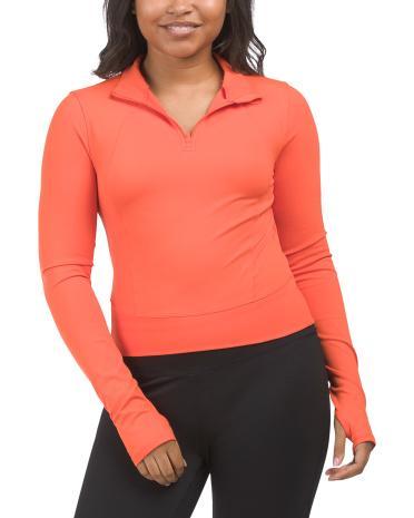 Lux Crosstrain Everyday Quarter Zip Top for Women | Polyester/Spandex Product Image