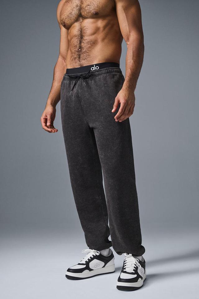 Chill Vintage Wash Sweatpant - Black Wash Male Product Image