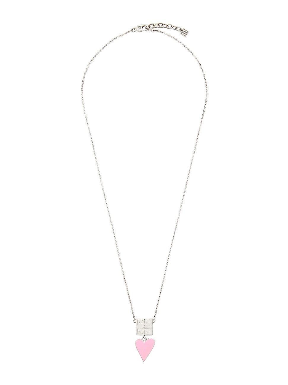 Womens 4G Necklace in Metal and Enamel Product Image