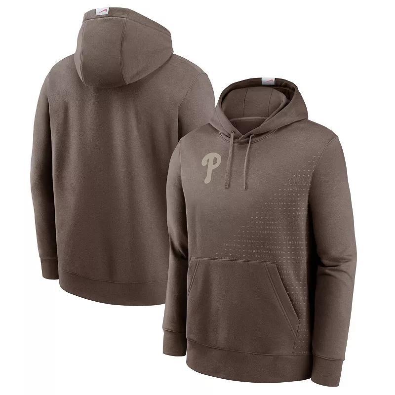 Mens Nike Light Brown Philadelphia Phillies Statement Pullover Hoodie Product Image