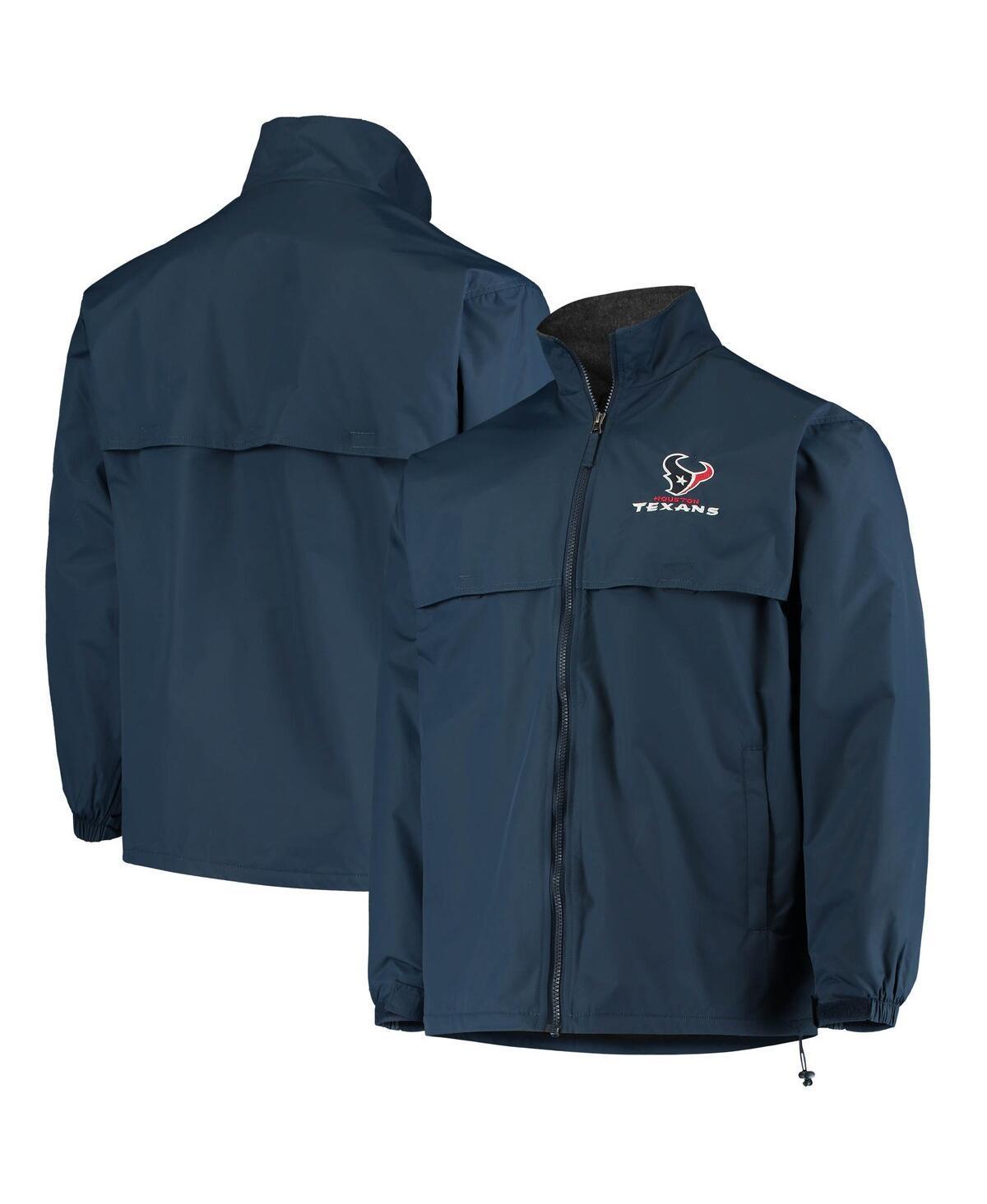 Mens Dunbrooke Houston Texans Triumph Fleece Full-Zip Jacket Blue Product Image