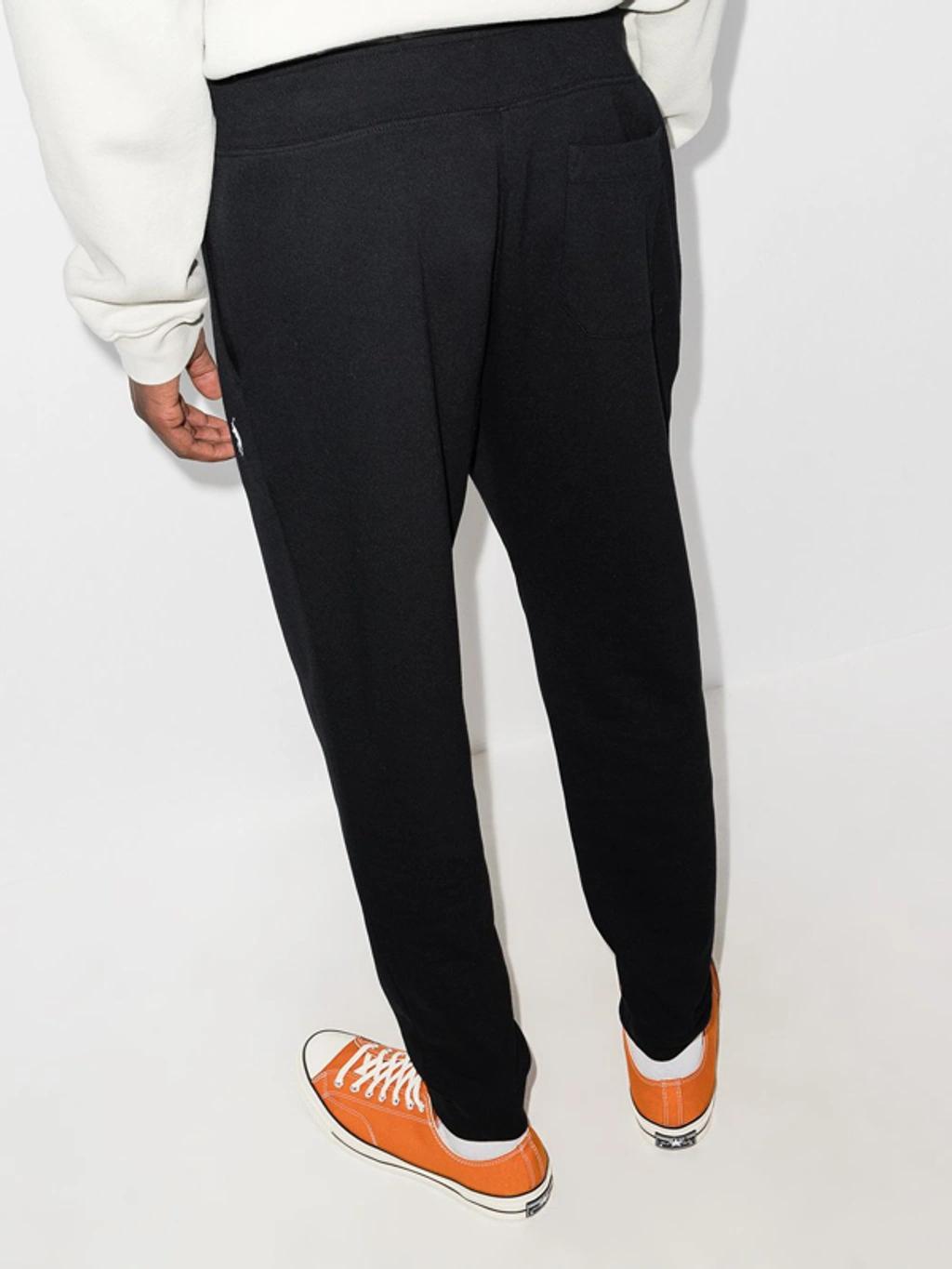 POLO RALPH LAUREN Black Logo Tapered Track Pants Product Image