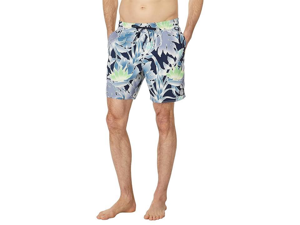 Volcom Lido Print 17 Trunks Men's Swimwear Product Image