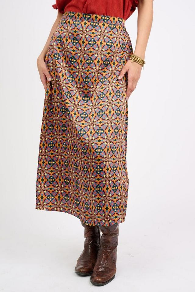 Midi Print Skirt Product Image