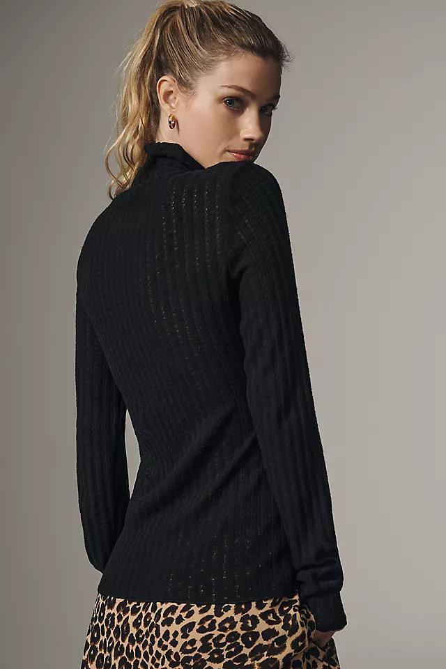 Pilcro Long-Sleeve Turtleneck Knit Layering Top Product Image