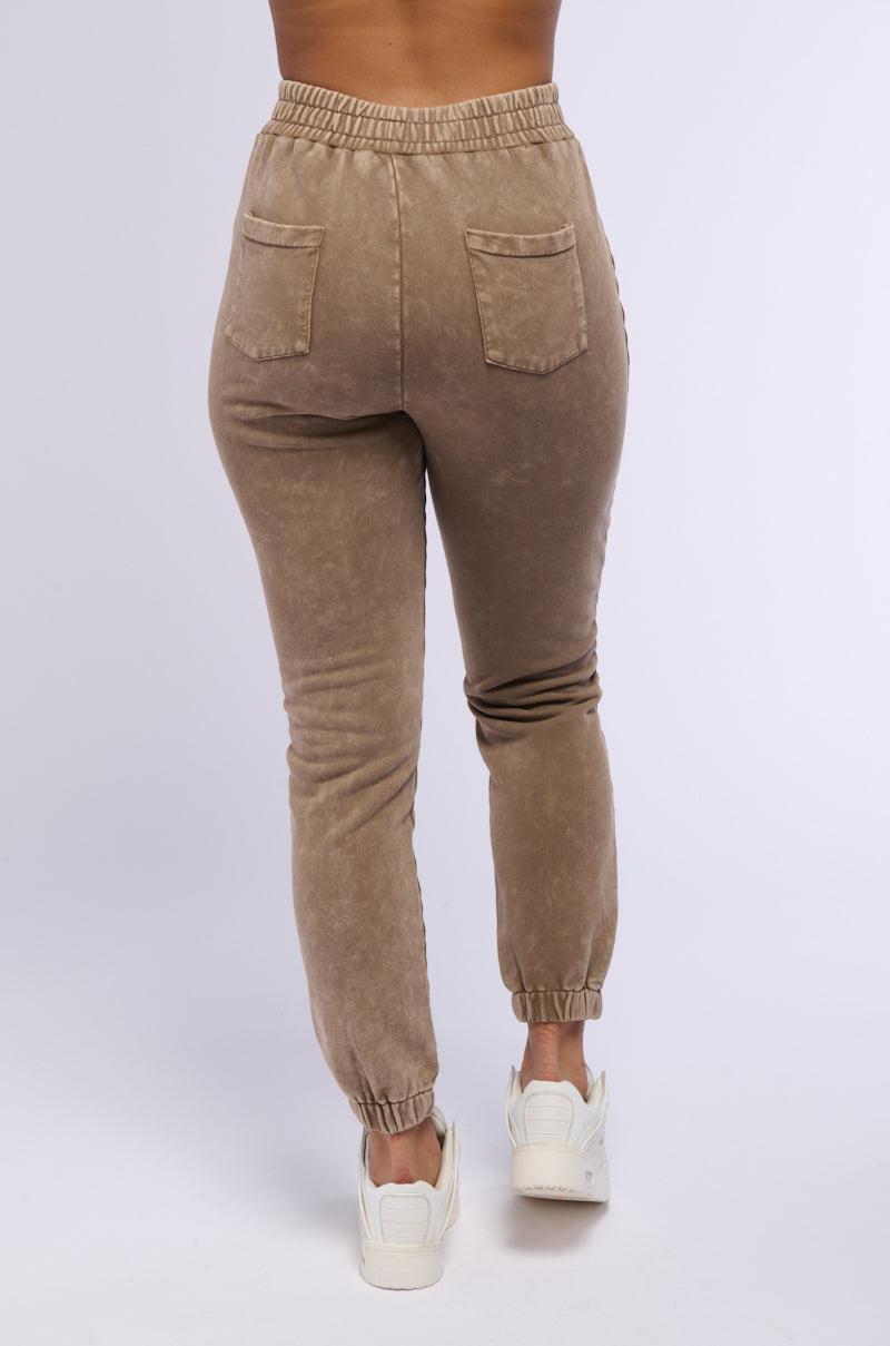 NEVER MIND BABE MINERAL WASH JOGGER PANT Product Image