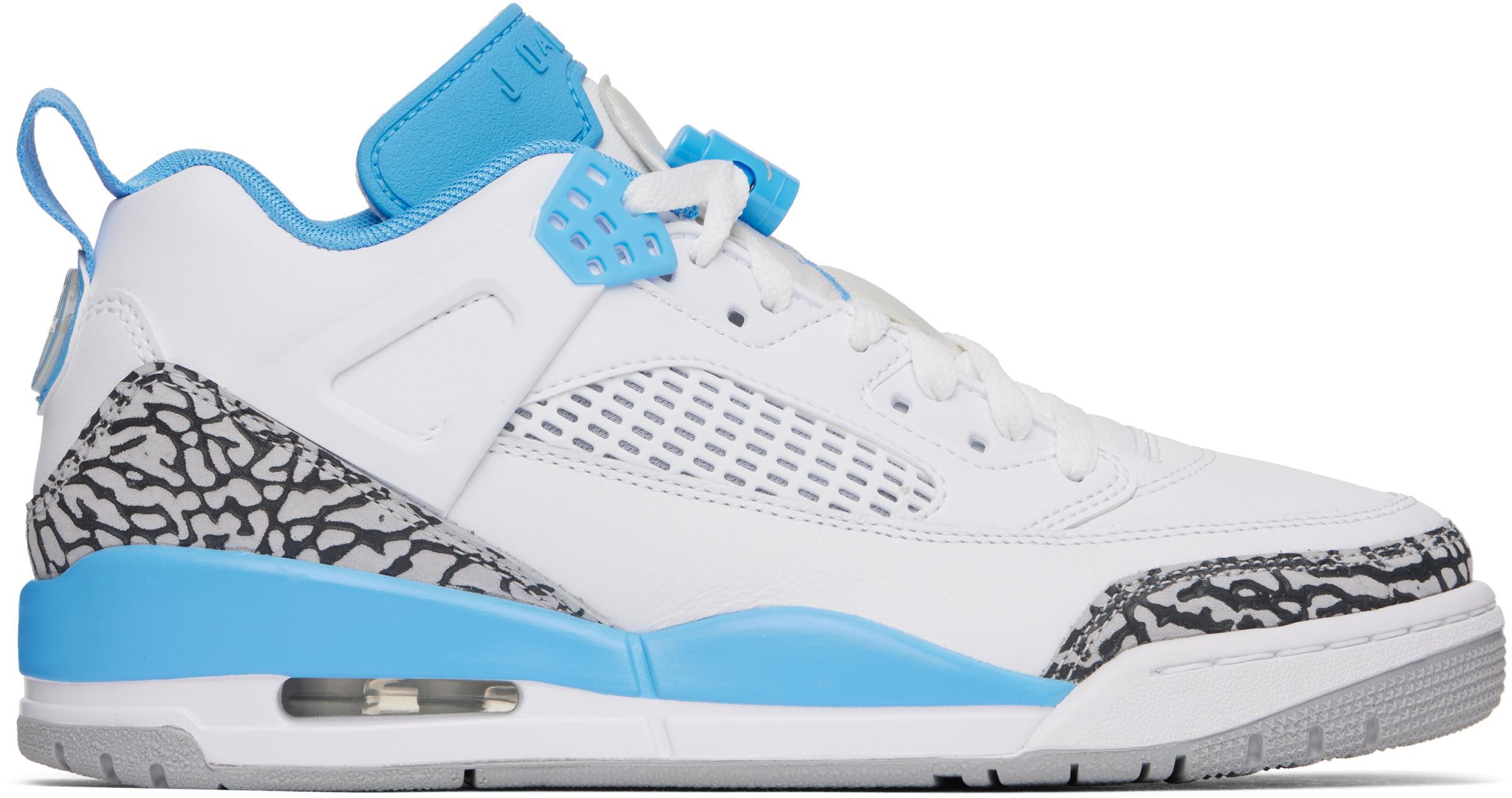 NIKE Jordan Spizike Low Sneakers White / University Blue In Multicolor Product Image