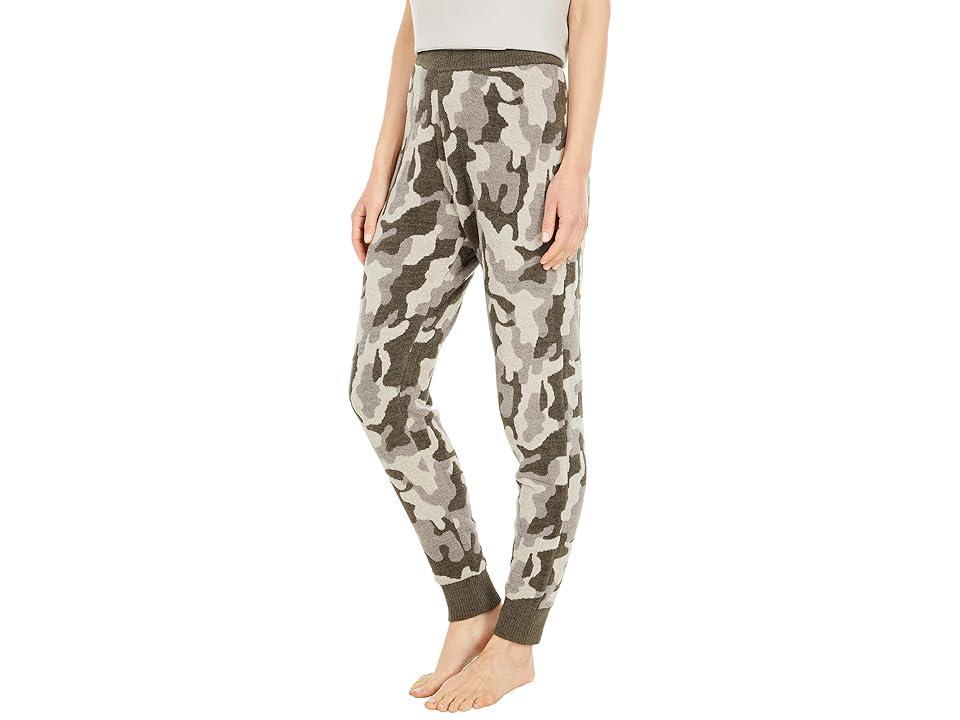 Barefoot Dreams Cozychic Ultra Lite(r) Camo Joggers (Linen Multi) Women's Pajama Product Image