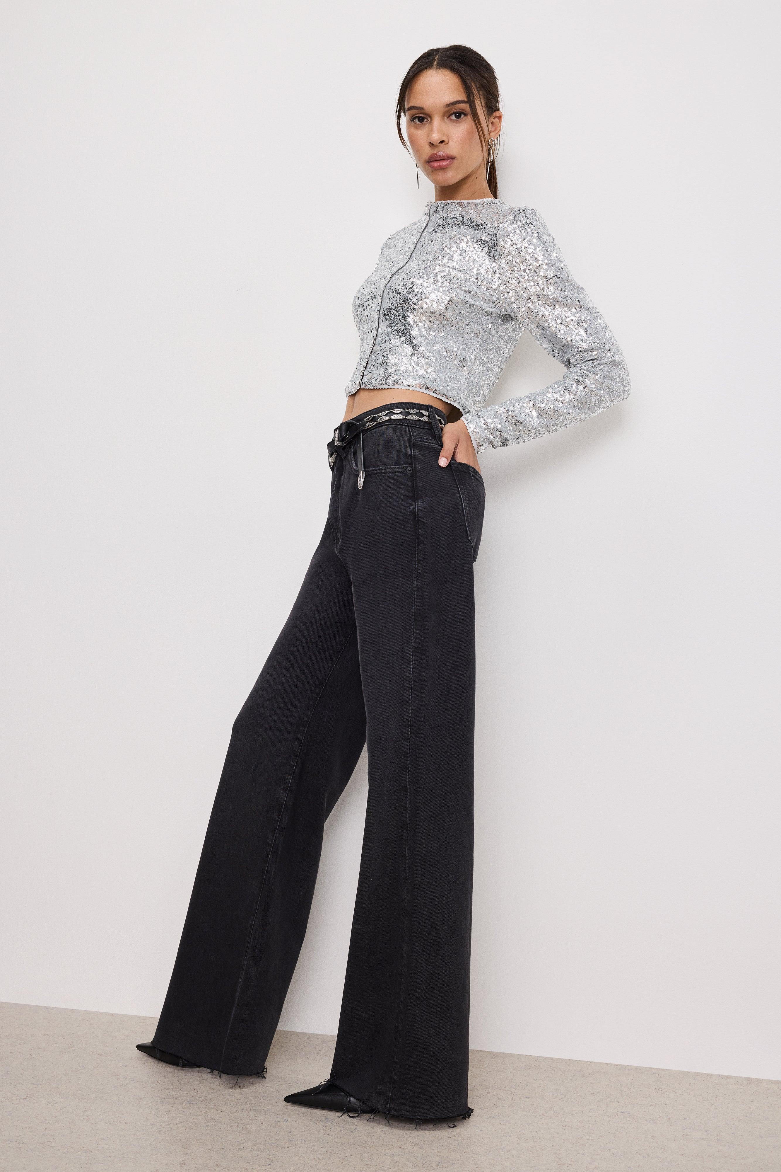 GOOD EASE RELAXED JEANS | BLACK324 Product Image