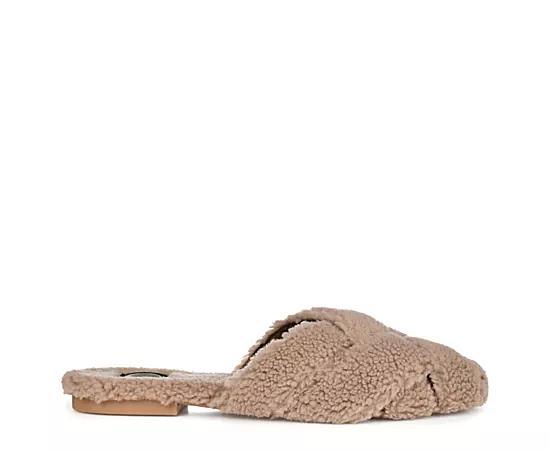 Journee Collection Womens Faux Fur Sereena Slipper Product Image