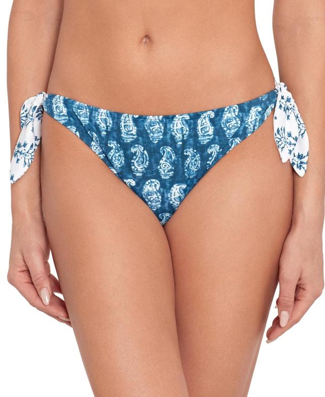 Lauren Ralph Lauren Womens Side-Tie Hipster Bikini Bottoms Product Image