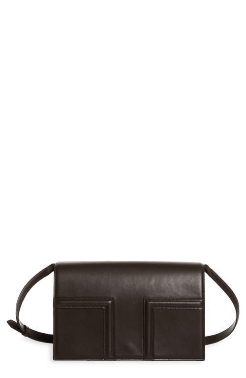 Womens Leather T-Flap Bag Product Image