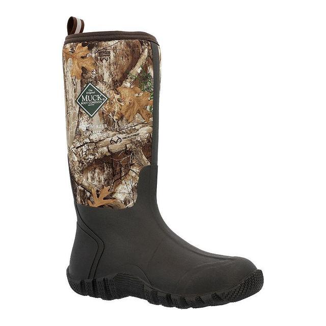 Muck Realtree Edge Fieldblazer Mens Waterproof Boots Green Product Image