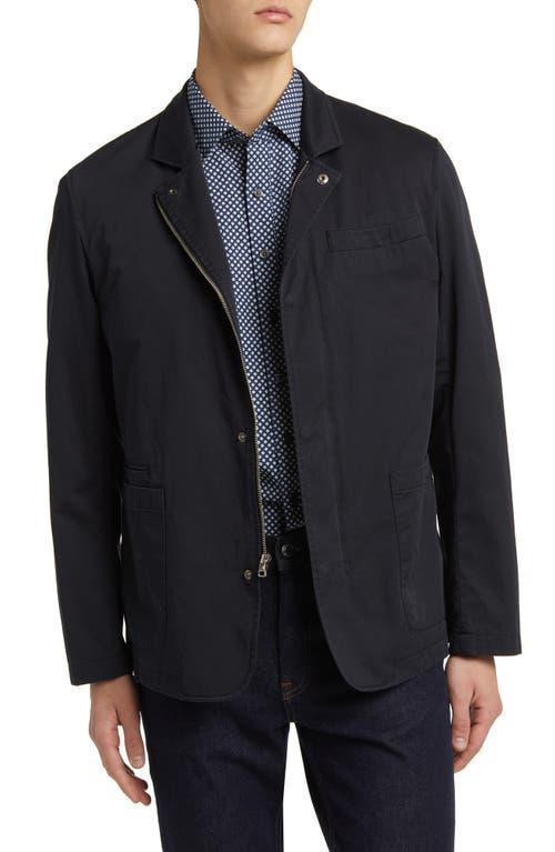 Mens Mayfair Traveller Concealed-Zip Blazer Product Image