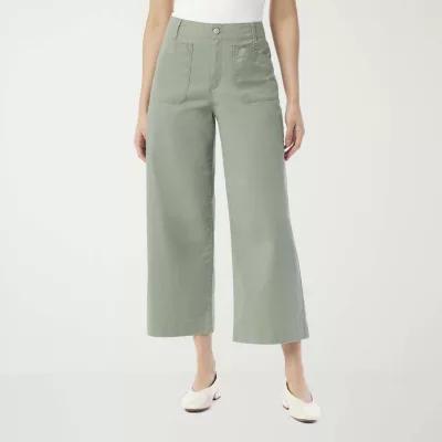 Gloria Vanderbilt High Rise Cropped Pants Product Image