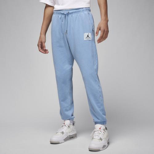 Jordan Mens Jordan Statement Wash Pants - Mens Blue Grey Product Image