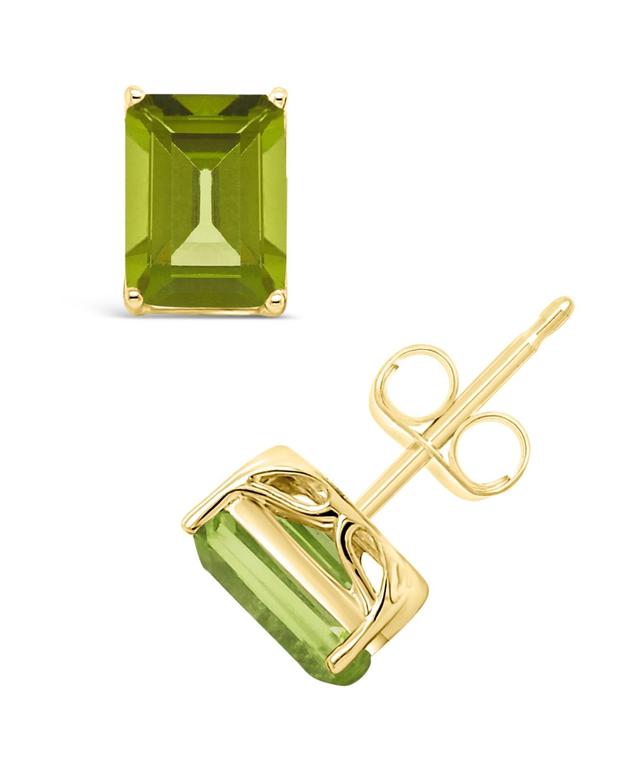 Peridot (3-3/8 ct. t.w.) Stud Earrings in Sterling Silver Product Image