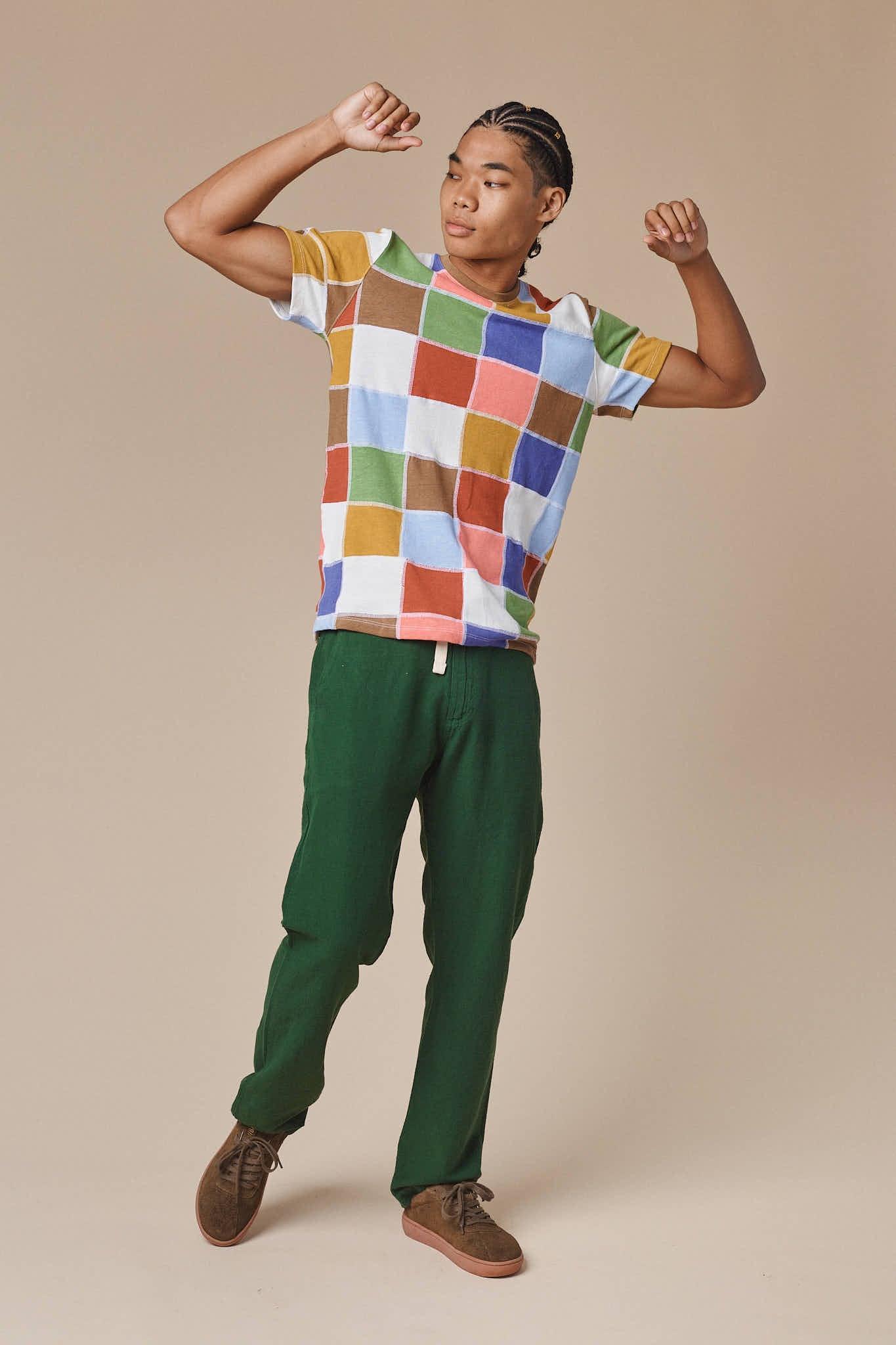 Upcycled Boulder Tee - Multicolored Male Product Image