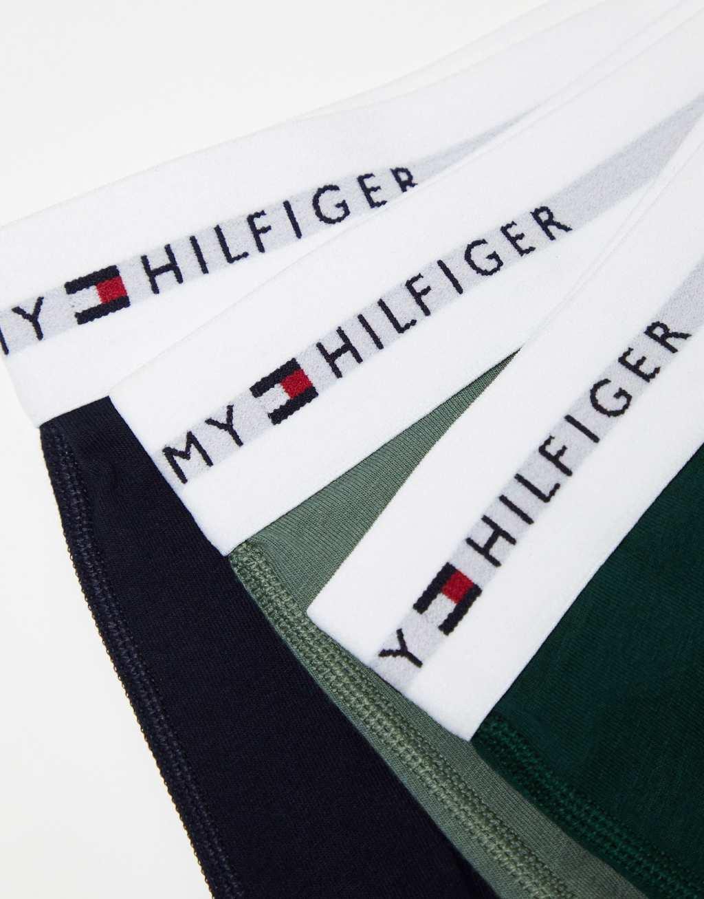 Tommy Hilfiger signature cotton essentials 3 pack briefs in multi Product Image