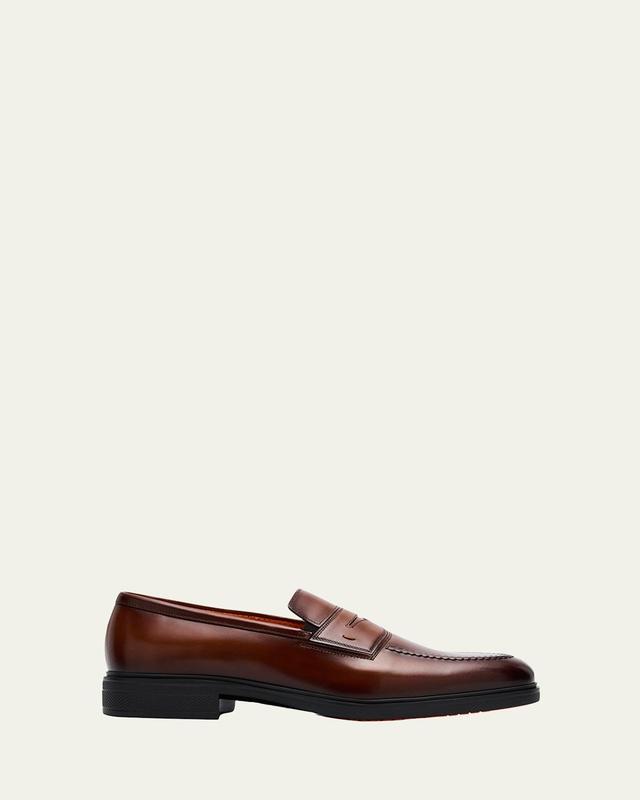 Mens Easy Leather Penny Loafers Product Image