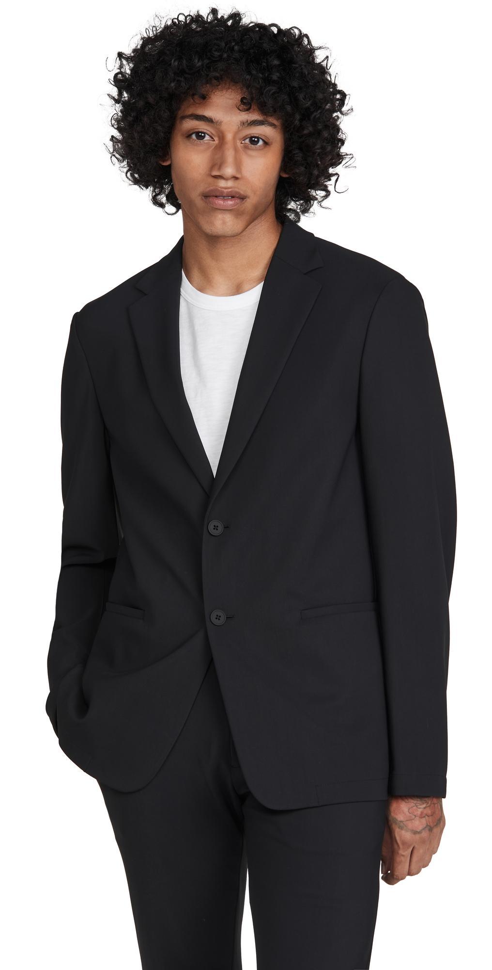 Theory Clinton Blazer in Precision Ponte  - LIGHT MINK - male - Size: 38 Product Image