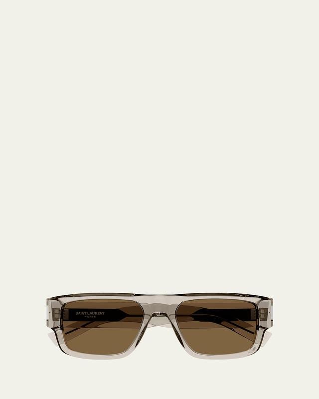 Men's SL 659 Acetate Rectangle Sunglasses Product Image