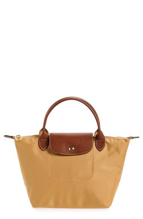 LONGCHAMP 'mini Le Pliage' Handbag In Fawn Product Image