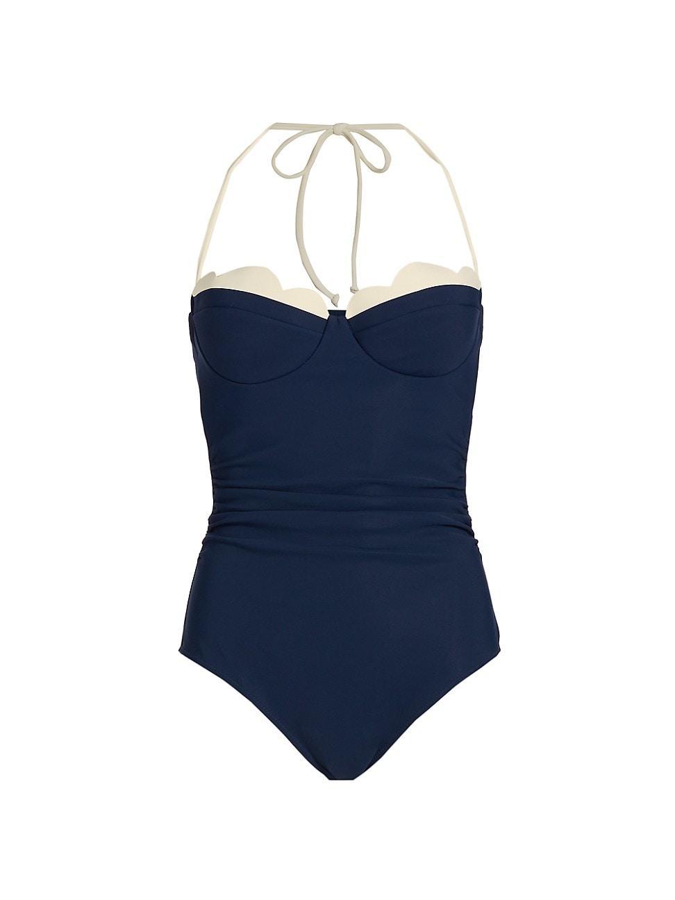 Womens Maddy Halterneck One-Piece Swimsuit Product Image