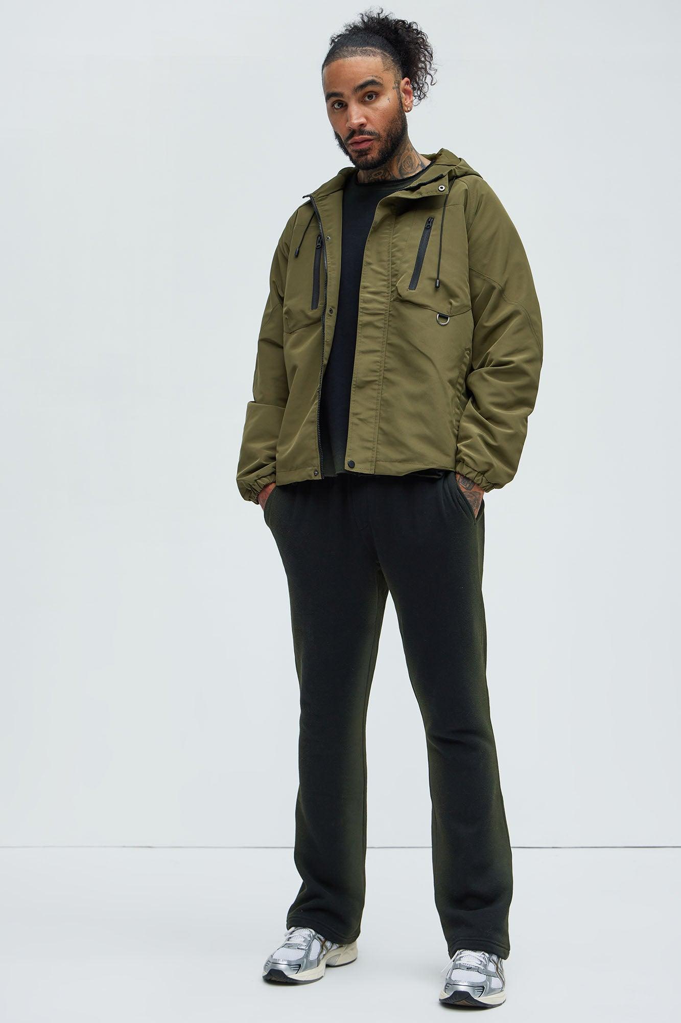 Go Wild Lightweight Anorak Jacket - Olive Product Image