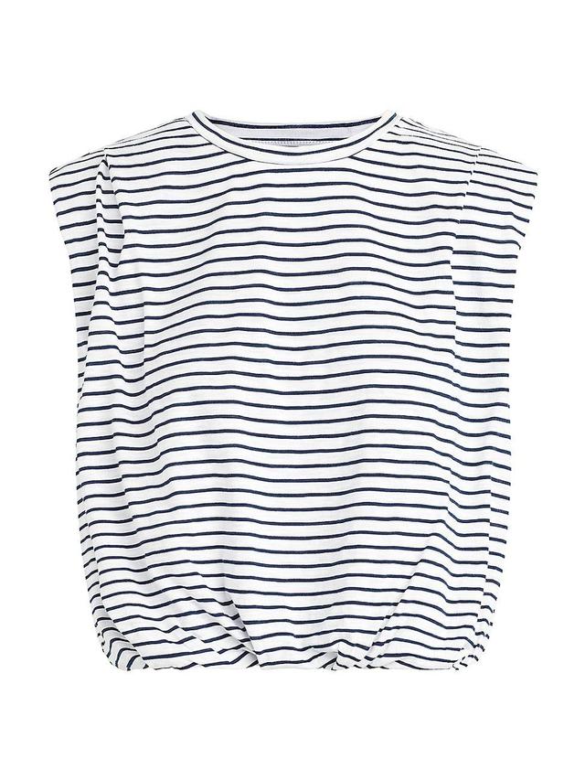 Womens The Arden Breton-Striped Cotton-Blend Top Product Image