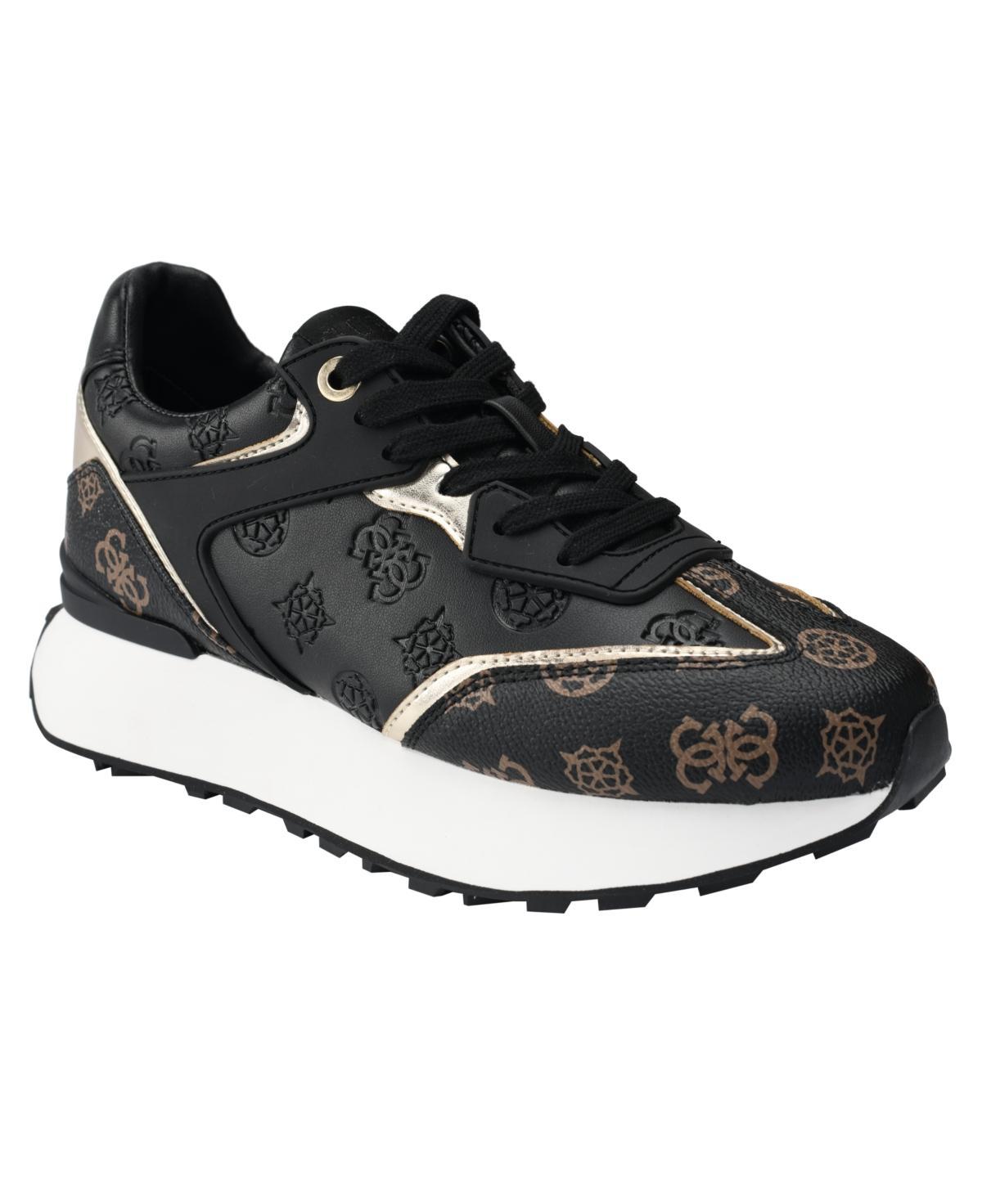 Guess Womens Luchia Fashion Forward Chunky Bottom Sneakers Product Image