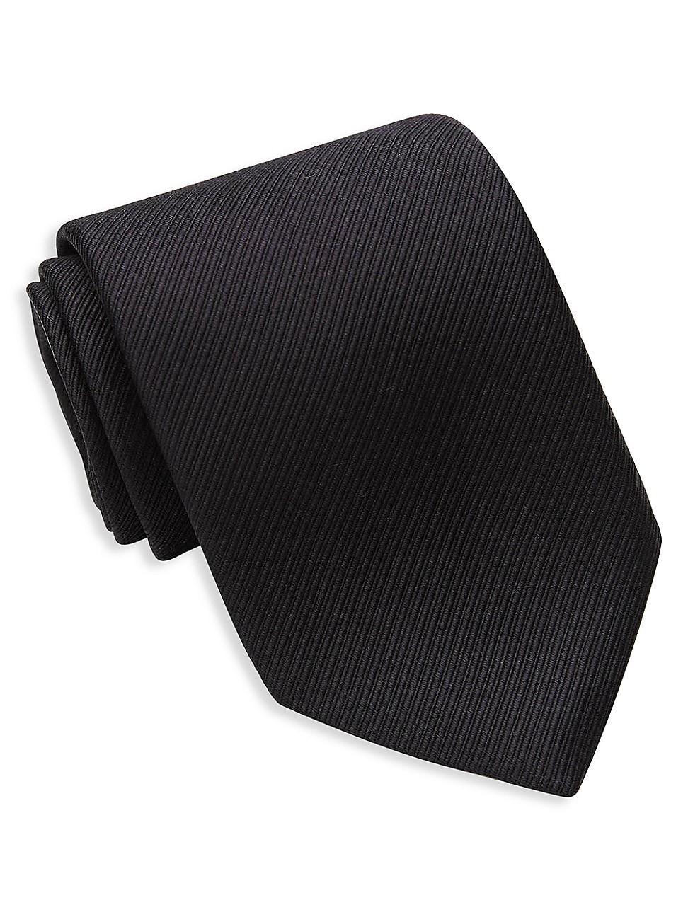 David Donahue Stripe Silk Tie Product Image