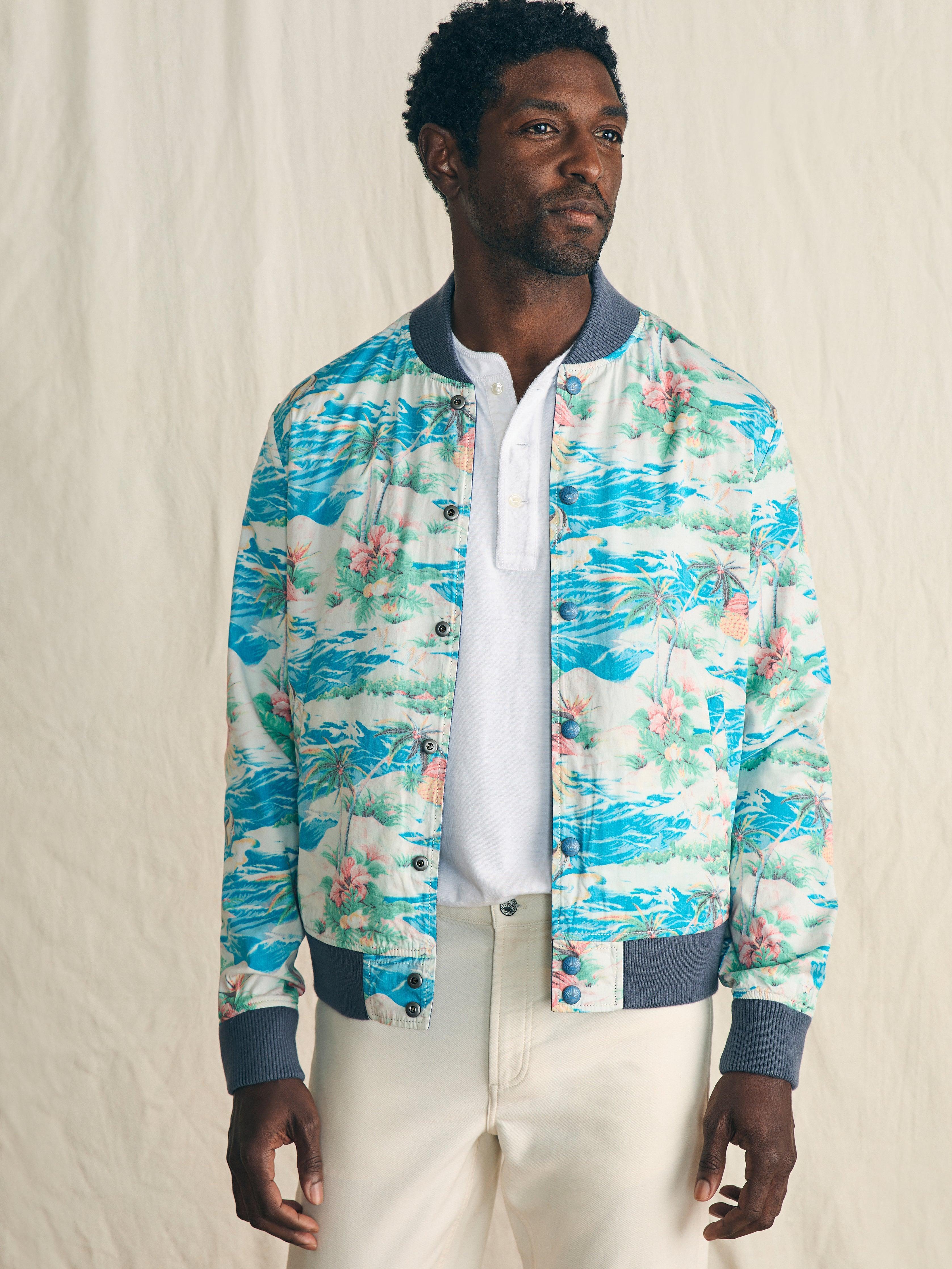 Reversible Surf Shop Jacket - Venice Male Product Image