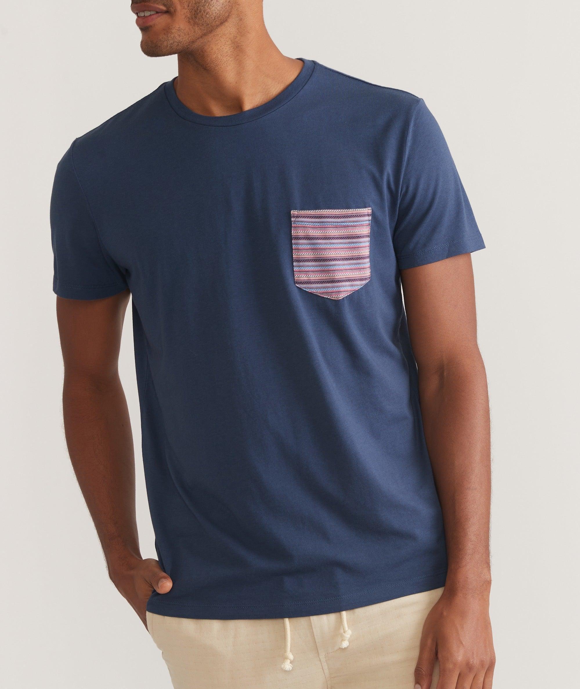 Signature Printed Pocket Tee Product Image