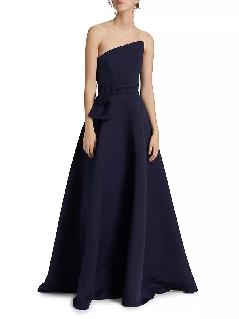 Asymmetrical Strapless Gown Product Image