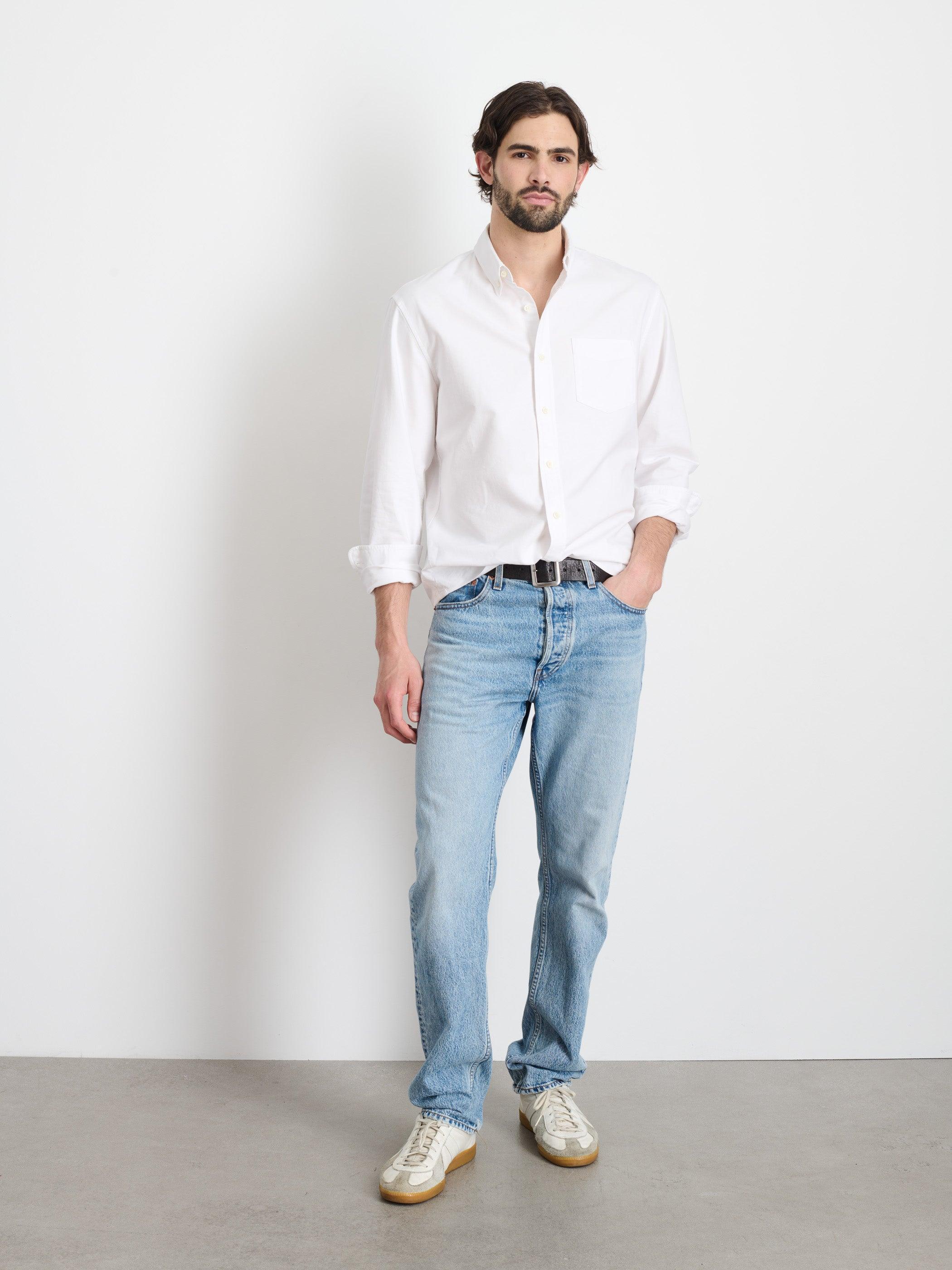 Mill Shirt in Oxford Male Product Image