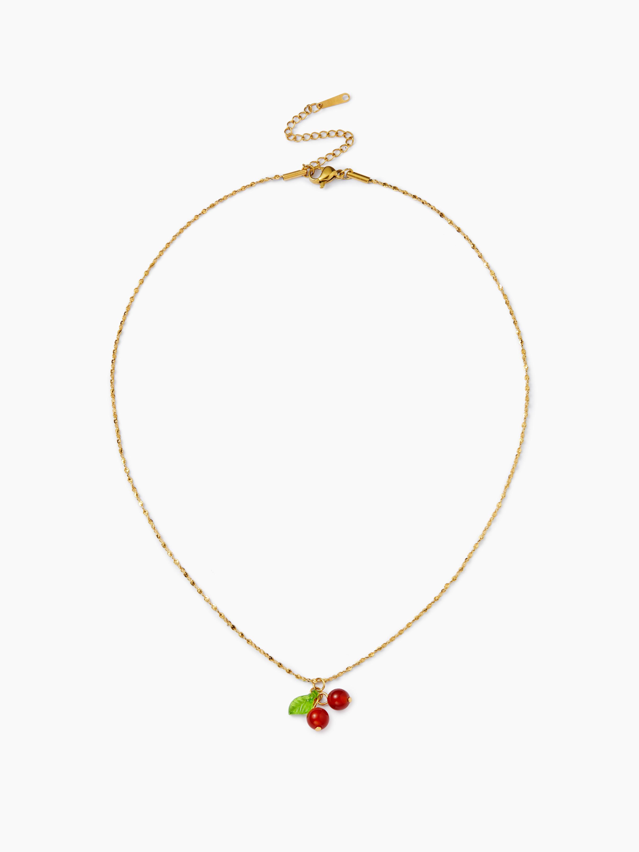 CHERRY PENDANT NECKLACE Product Image