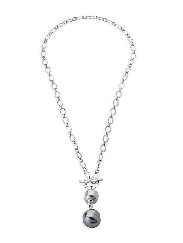 Tender 2-Pearl Toggle Necklace Product Image