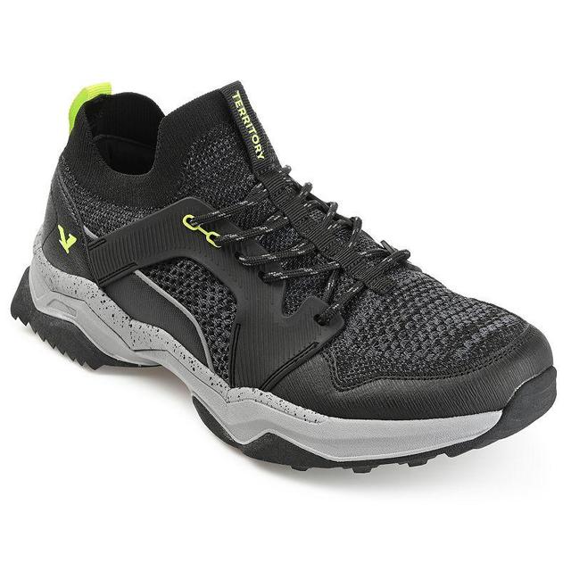 Territory Yosemite Mens Waterproof Knit Trail Sneakers Product Image