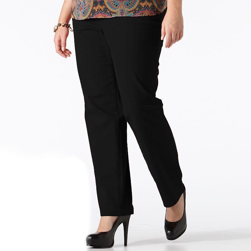 Plus Size Gloria Vanderbilt Amanda Classic Jeans, Womens Product Image