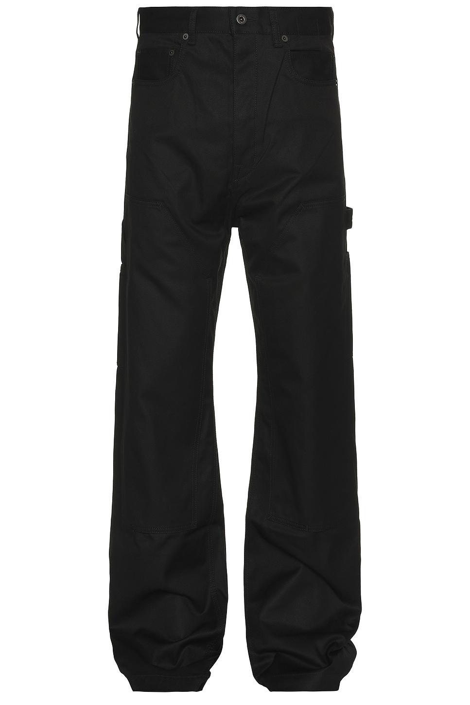 RICK OWENS DRKSHDW Black Porterville Detroit Cut Jeans Product Image