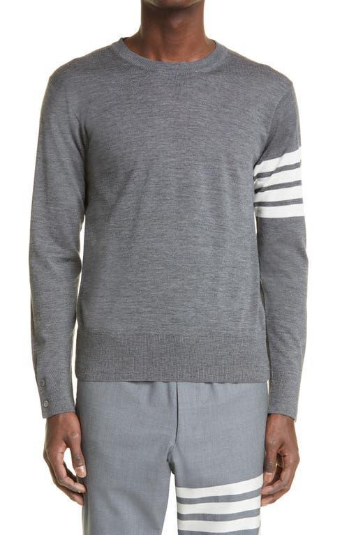 Thom Browne Mens 4-Bar Merino Wool Sweater Product Image