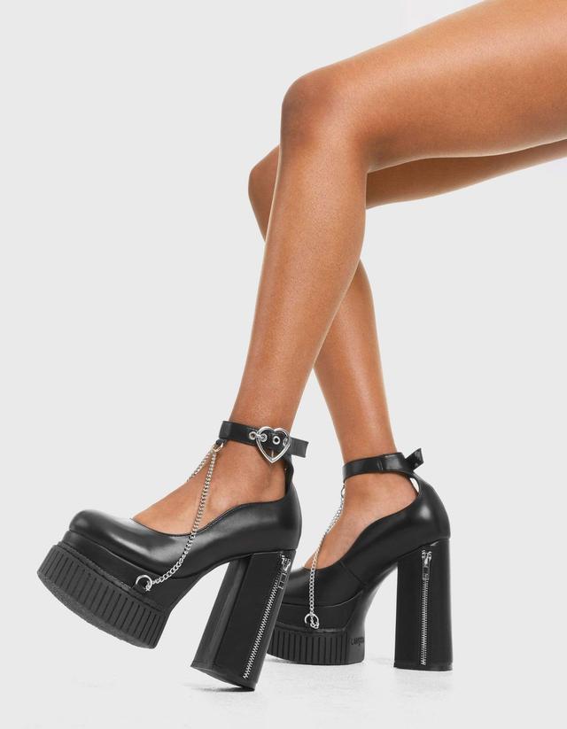 I Wanna Be Creeper Platform Heels Product Image