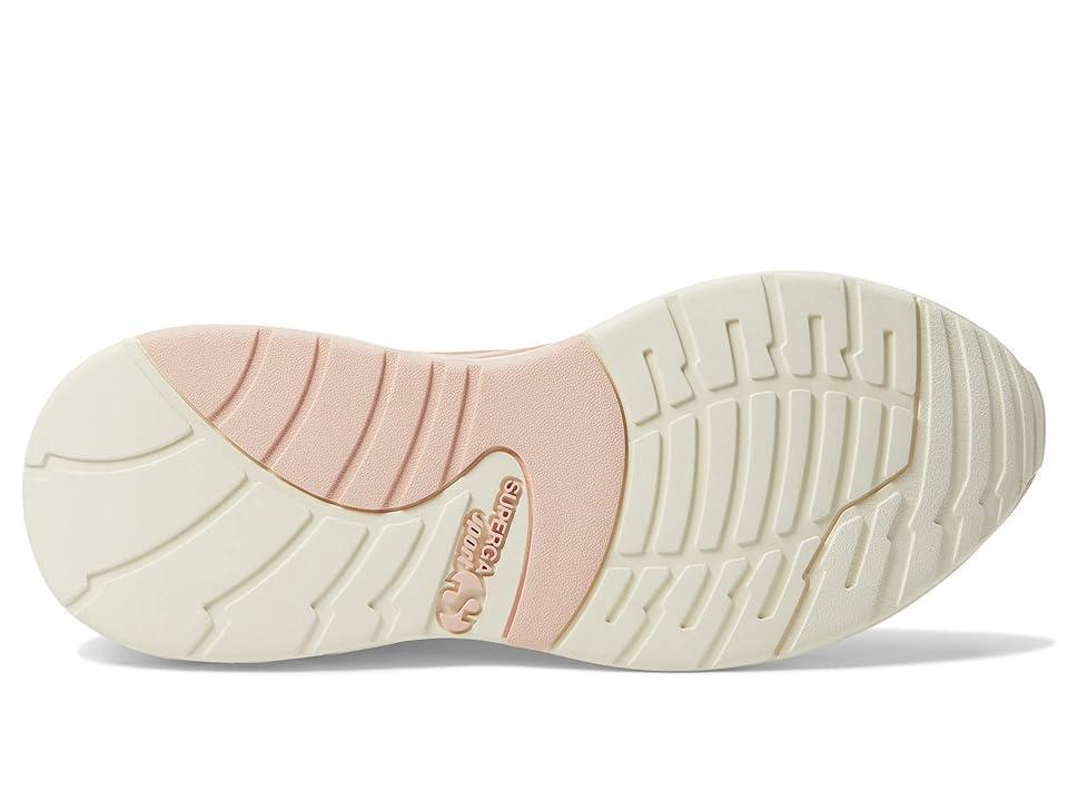 Superga 4089 - Training 9Ts Slim (White Avorio/Pink Ashbeige Light Eggshell) Women's Shoes Product Image