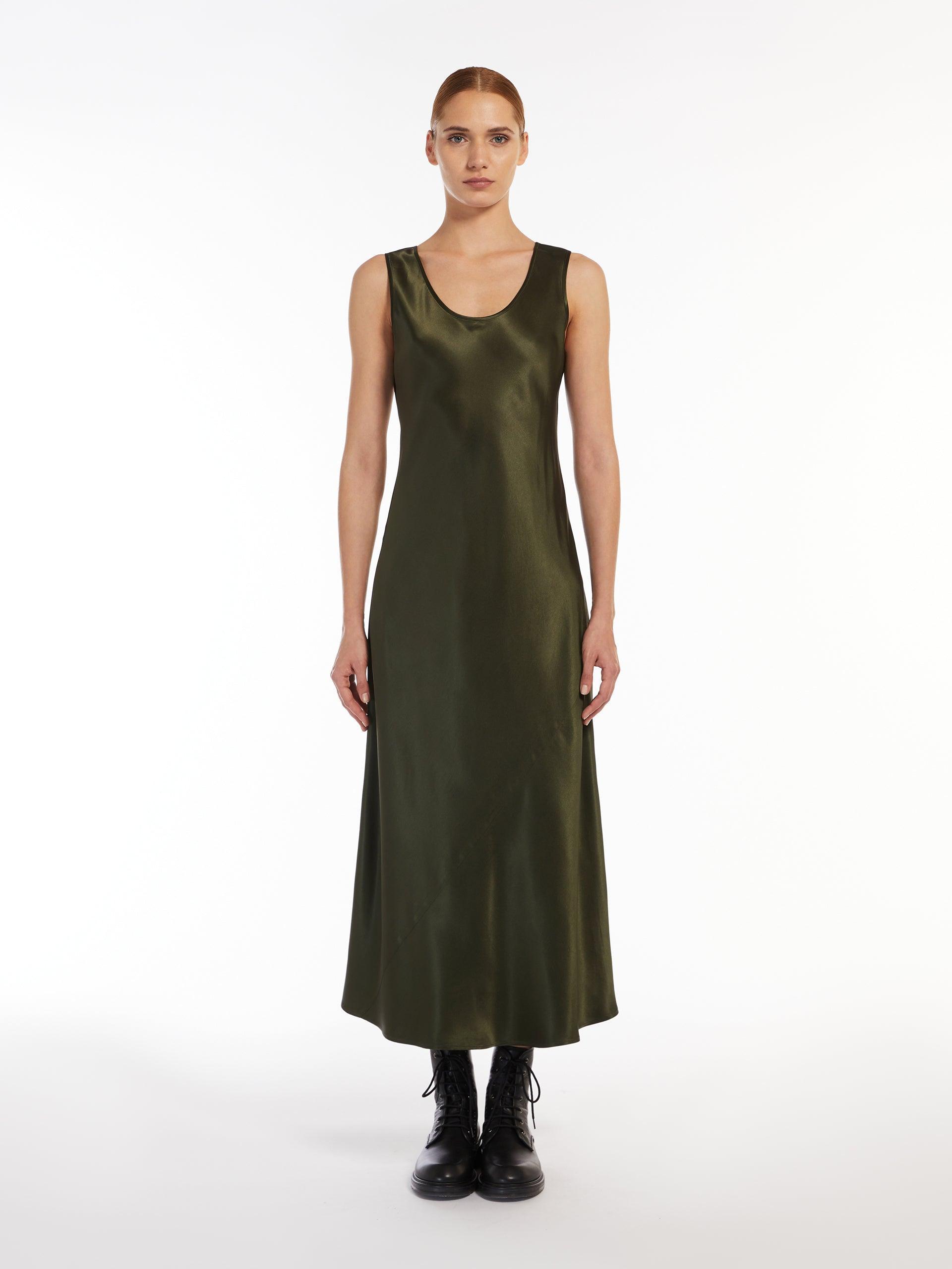 max mara leisure women's satin dress Product Image