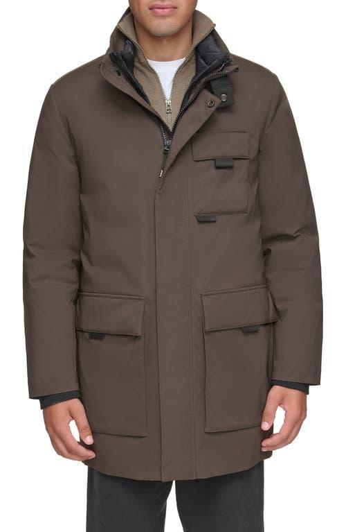 Mens Ruve Convertible Down Car Coat Product Image