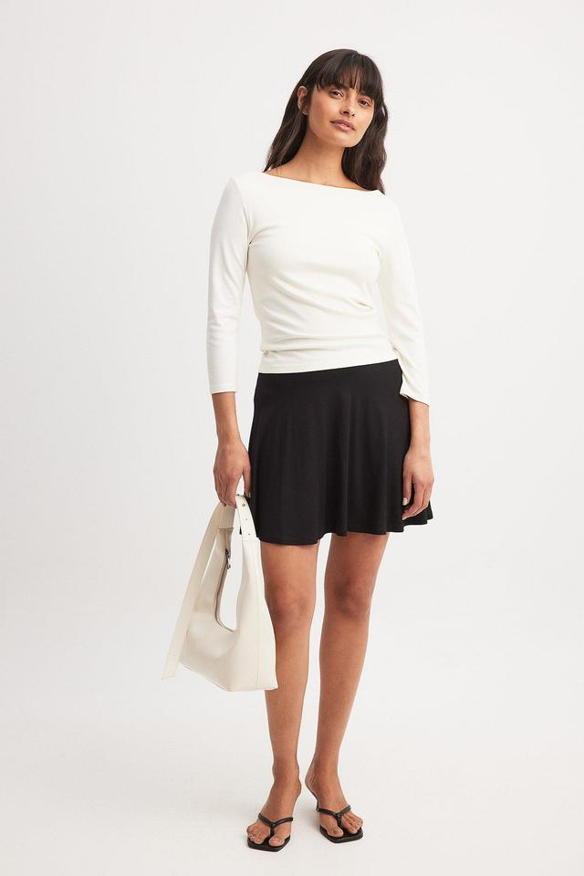 Soft Line Flowy Mini Skirt Product Image