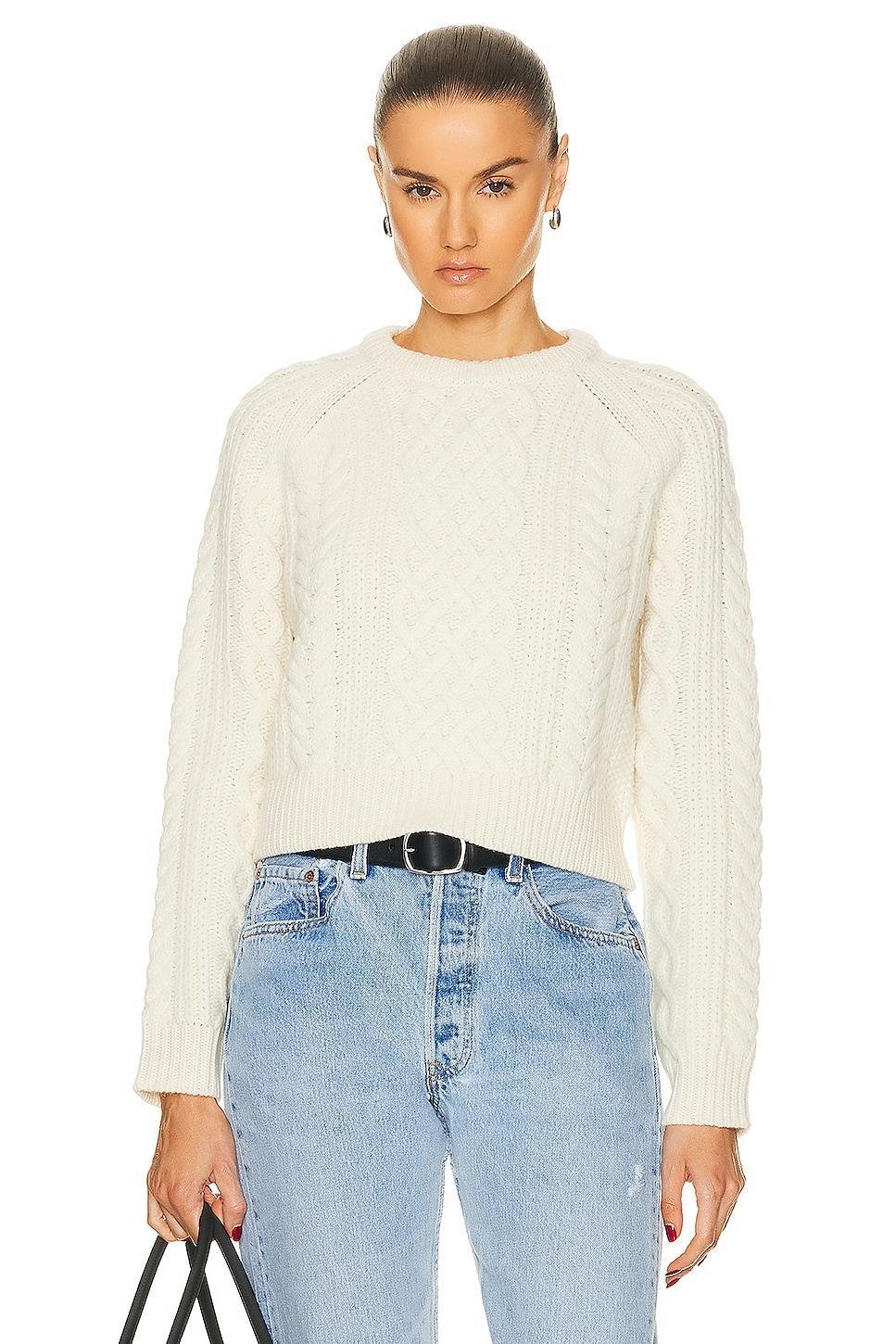 NILI LOTAN Coras Sweater in Ivory product image