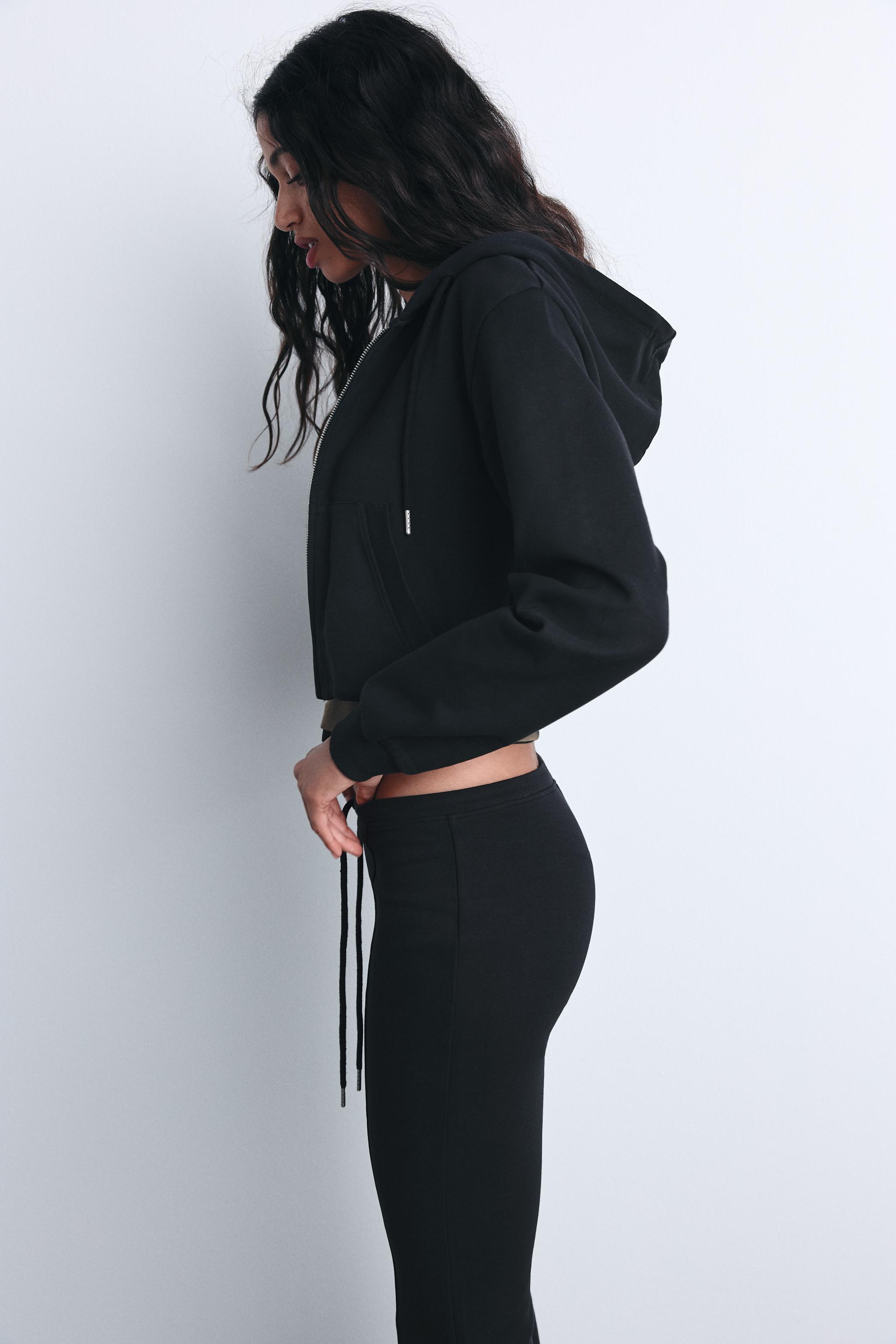 CROPPED INTERLOCK SWEATSHIRT Product Image